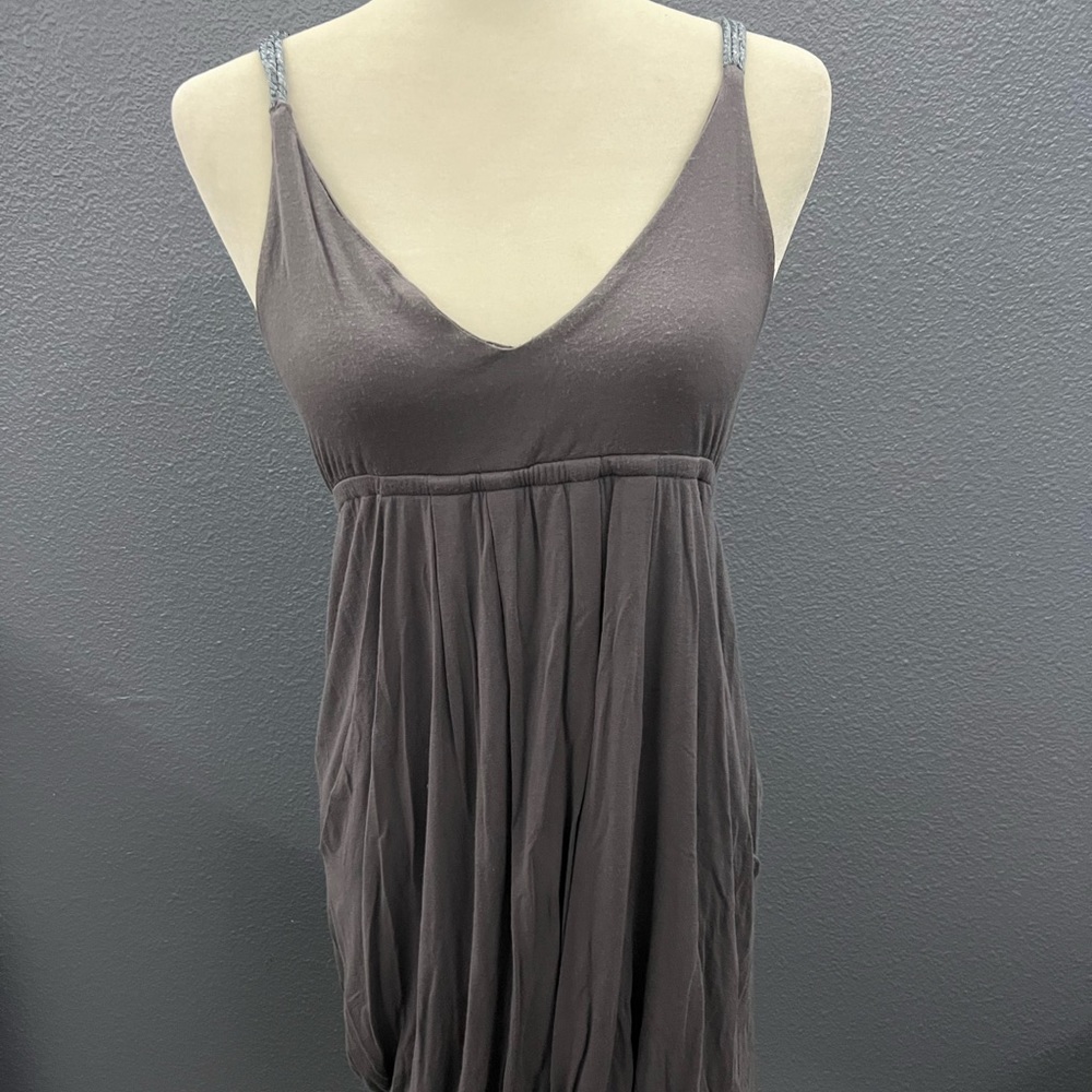 American Rag Gray Racerback Dress Sz Medium